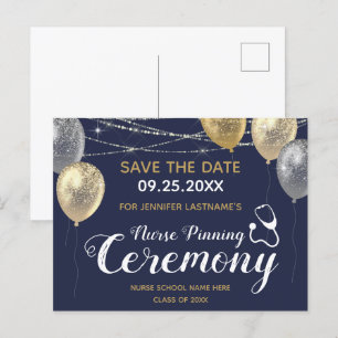 Postal Fancy Nurse Pinning Ceremony Save the Date
