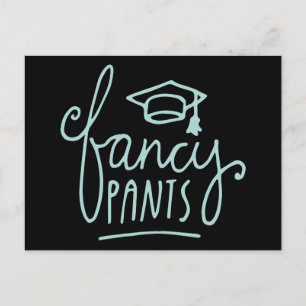 Postal Fancy Pants Grad Funny Grad