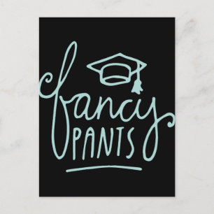 Postal Fancy Pants Grad Funny Grad