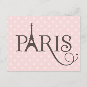 Postal Fancy Paris