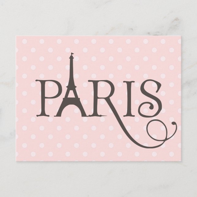 Postal Fancy Paris (Anverso)