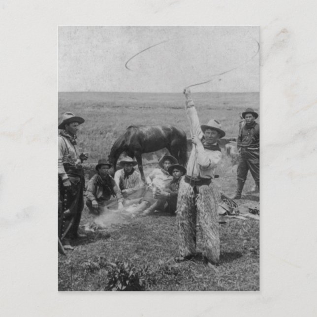 Postal Fancy Roping (Anverso)