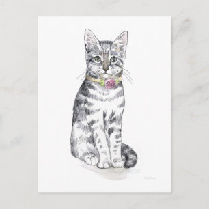 Postal Fancy Tabby Cat