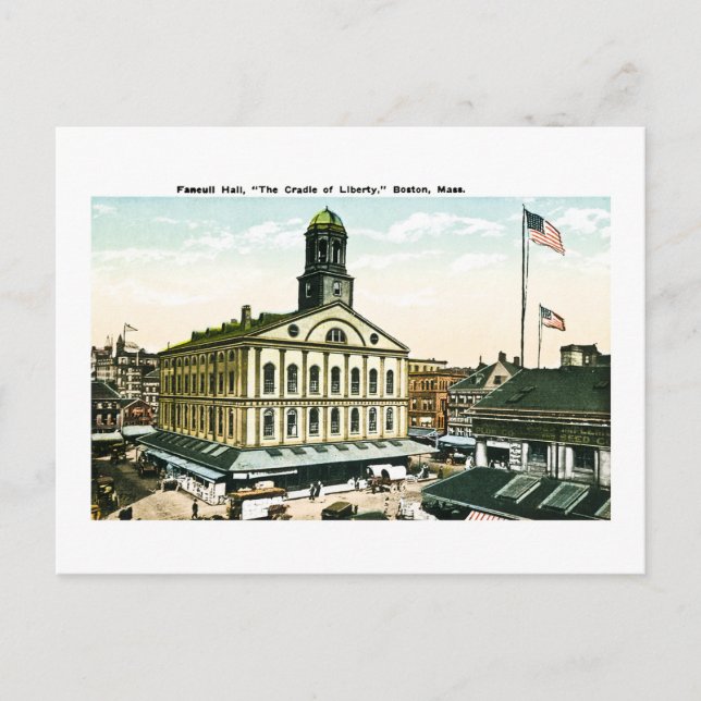 Postal Faneuil Hall, Boston, Massachusetts (Anverso)