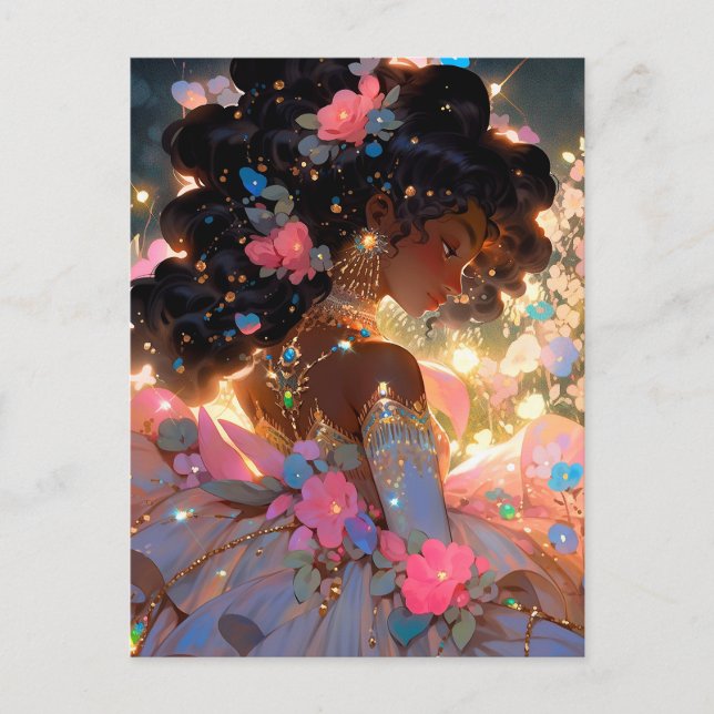 Postal Fantasía: arte afroamericano (Anverso)