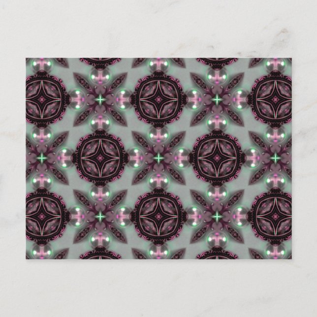 Postal Fantasía barroca de Victoria (Anverso)