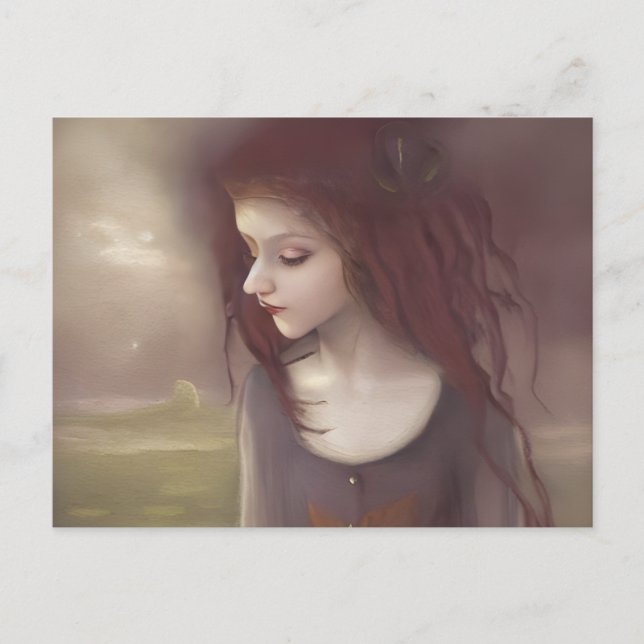 Postal Fantasía caprichosa (Anverso)