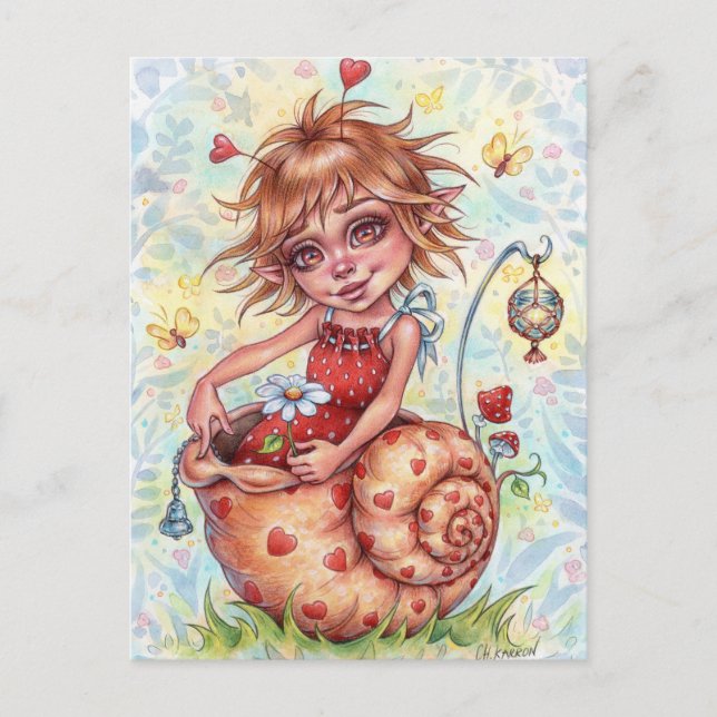 Postal Fantasía de Carne de Carne de Carne de Carne de Ca (Anverso)