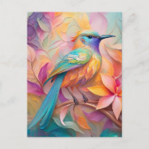 Fantasia de pájaro cantor de garganta violeta