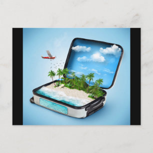 Postal Fantasía de viajes