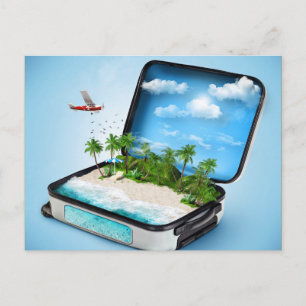 Postal Fantasía de viajes