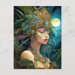Postal Fantasía en el arte