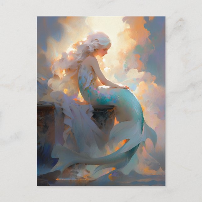 Postal Fantasía en Mermaid (Anverso)