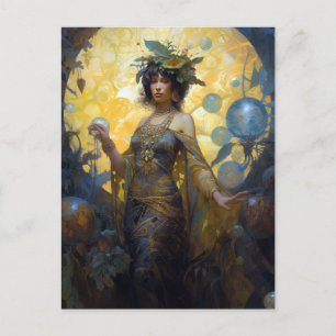 Postal Fantasía hechicería Fantasía mágica