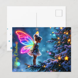 Postal Fantasía Noche navideña