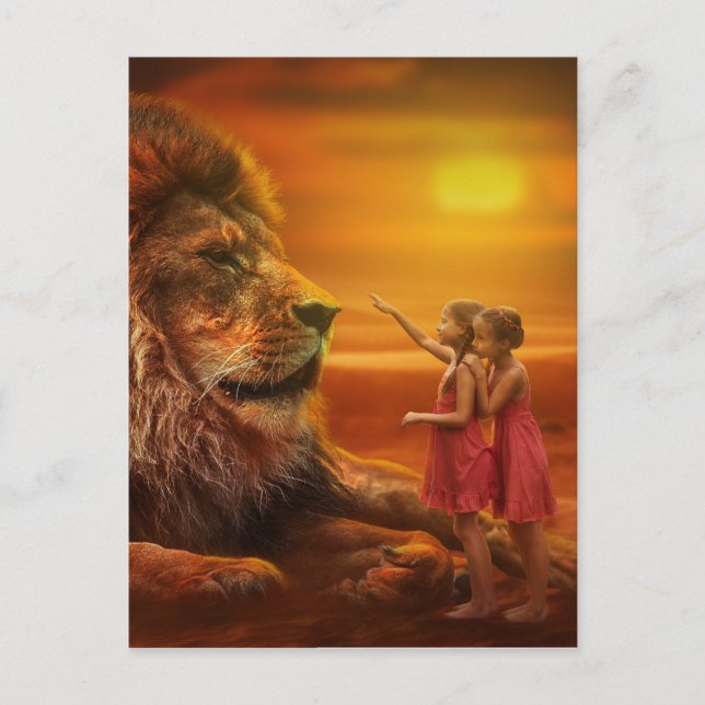 Postal Fantasía surrealista (Anverso)