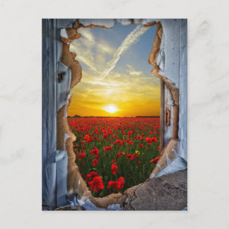 Postal Fantasía surrealista