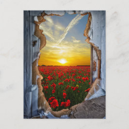 Postal Fantasía surrealista