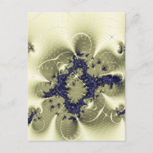 Postal Fantasía verde