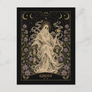 Postal Fantasma, Arte del Tarot Estrellado