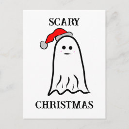 Postal Fantasma con Santa Hat