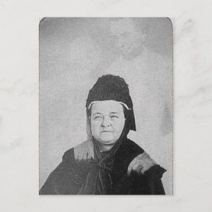 Postal Fantasma de Abraham Lincoln con Mary Lincoln 1869