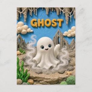 Postal Fantasma de Bebé Adorable, Mitológico