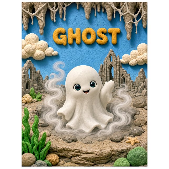 Postal Fantasma de Bebé Adorable, Mitológico (Subido por el creador)
