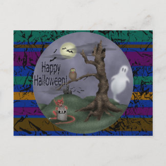 Postal Fantasma de Halloween