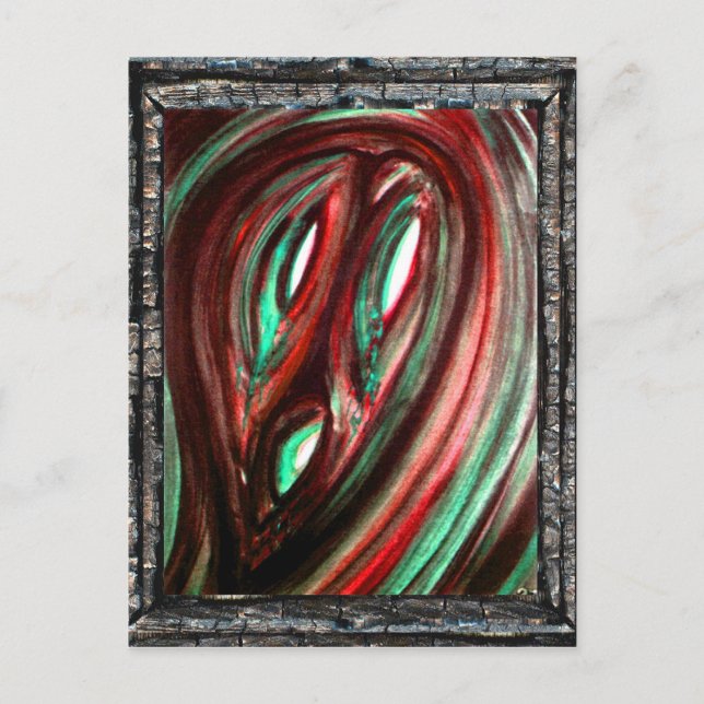 Postal Fantasma de soledad (Anverso)