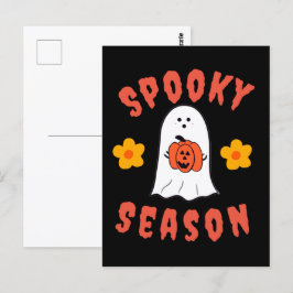 Postal Fantasma de temporada de fantasía