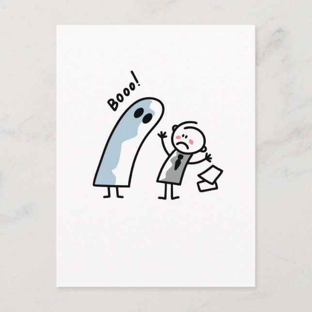 Postal Fantasma en el cargo (Anverso)