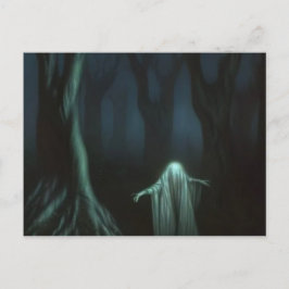 Postal Fantasma en los bosques