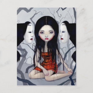 Postal "Fantasma sin rostro"