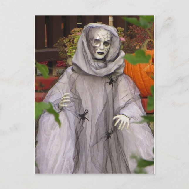 Postal Fantasma tapada (Anverso)
