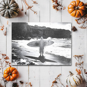 Postal Fantasmas de Playa Vintage Espeluznante Horror de