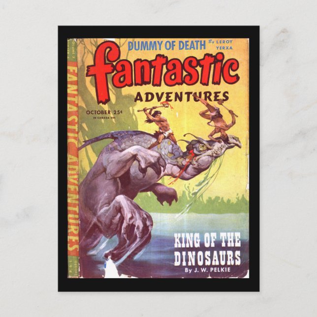 Postal Fantastic Adventures v07 n04 (Oct 1945)_Pulp Art (Anverso)
