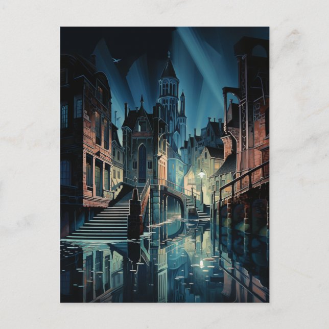 Postal Fantastic Bruges #2 (Anverso)