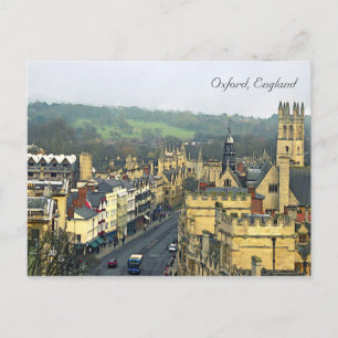 Postal Fantastic View, Oxford, Inglaterra, High Street #3