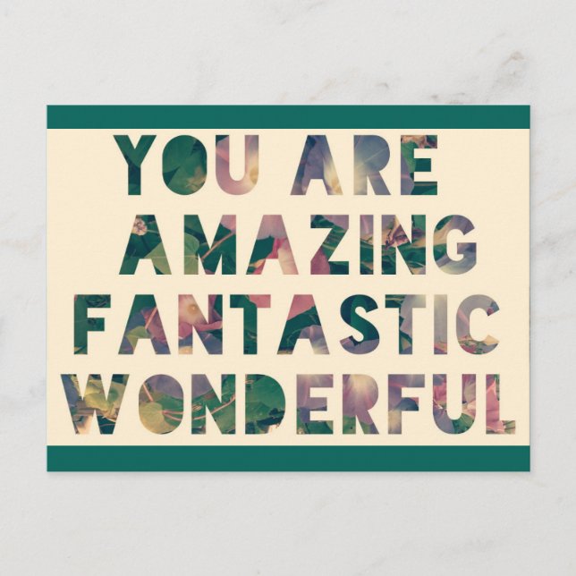 Postal Fantástico (Anverso)