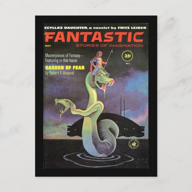 Postal Fantástico 05_Pulp Art (Anverso)