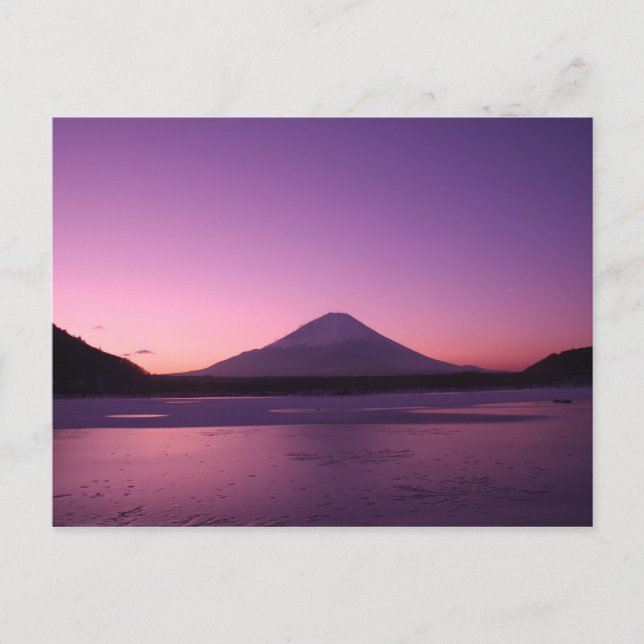 Postal Fantástico Monte Fuji (Anverso)