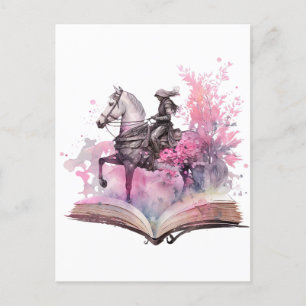 Postal Fantasy Book Lover Design