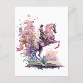 Postal Fantasy Book Lover Design