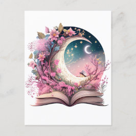Postal Fantasy Book Lover Design