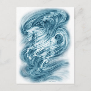 Postal Fantasy Dream Horse Art