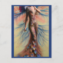 Fantasy Peacock Boda Vestido Fairytale Brie Post