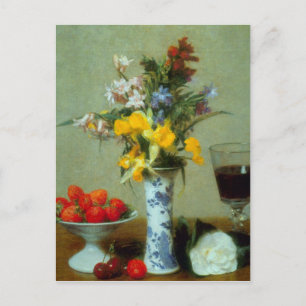 Postal Fantin-Latour Henri - Vida fija