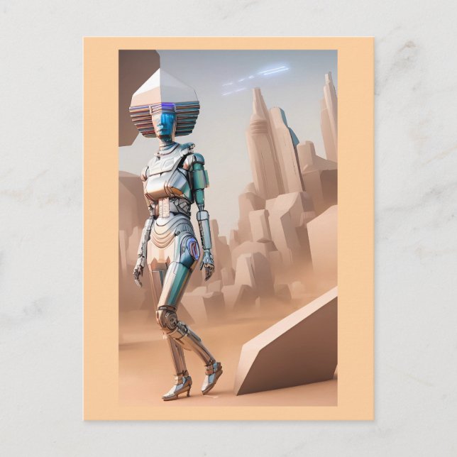 Postal Faraónica - Ken Gage Art (Anverso)