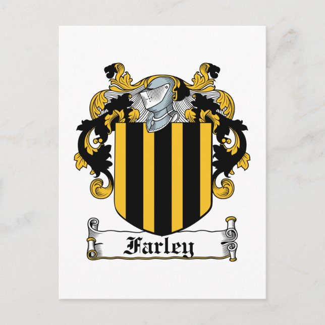 Postal Farley Family Crest (Anverso)